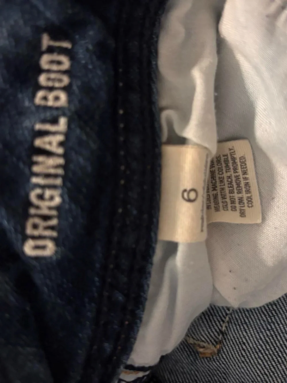 American Eagle Outfitters Women’s Dark Blue Bootcut Jeans